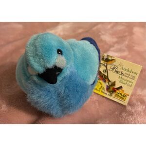 Wild Republic Audubon Birds Mountain Bluebird NWT No Sound